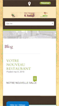 Mobile Screenshot of hoteldelabbaye-lascaux.com